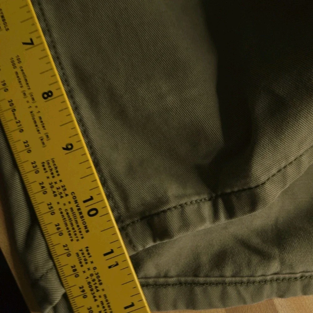 Levi Mens Cargo Shorts W38 Olive Green Military Utility‎ Relaxed Fit Gorpcore